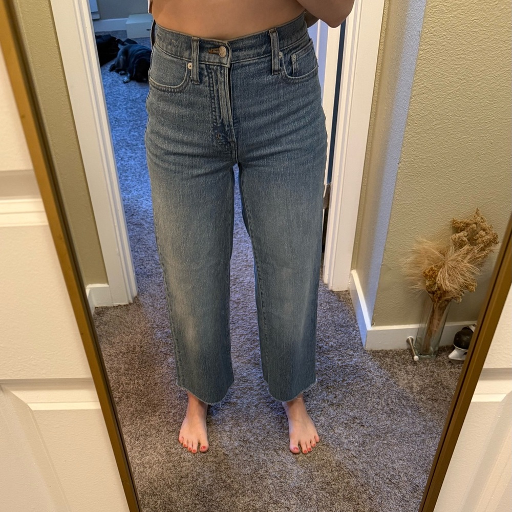 Madewell Perfect Vintage Wide Leg Jean